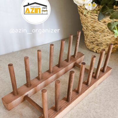 استند درب قابلمه چوبی